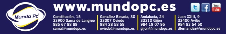 Direcciones de las Franquicias de Mundo PC en Asturias. Elefante Azul de Avilés